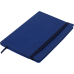 Блокнот деловой BRIEF, L2U, А5, 96 л., линия, синий, иск.кожа - BM.295204-02 Buromax
