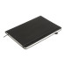 Книга записная ETALON 210*295, 96л., клетка, обложка искуственная кожа, черный - BM.294160-01 Buromax