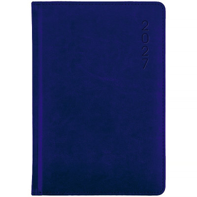 Ежедневник 2027 Classic Lux, 145*210, слп/т темно-синий
