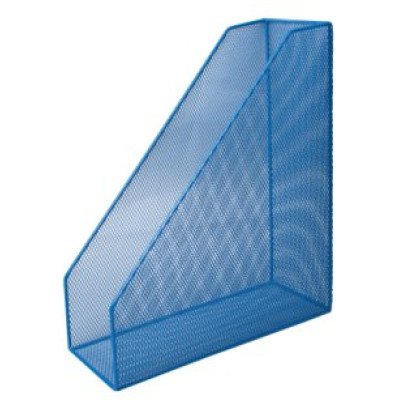 Лоток для паперів вертикальний 80x230x300мм, металевий, синій - BM.6260-02 Buromax