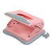 Діркопробивач пластиковий, PASTEL, до 20 л., 125х95х65мм, рожевий - BM.4020-10 Buromax