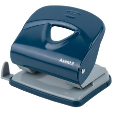 Дырокол Exakt-2 металлический, 30 листов, Earth colors синий