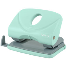 Дырокол Welle-2 с пласт верхом, 20 листов, Pastelini, мятный