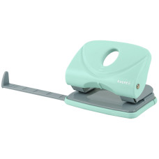 Дырокол Welle-2 с пласт верхом, 20 листов, Pastelini, мятный