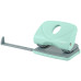 Дырокол Welle-2 с пласт верхом, 20 листов, Pastelini, мятный