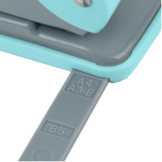 Дырокол Welle-2 с пласт верхом, 20 листов, Pastelini, неомятный