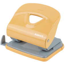 Дырокол Exakt-2 металлический, 30 листов, Earth colors жёлтый