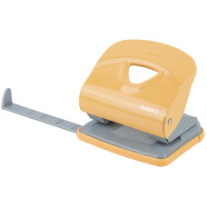 Дырокол Exakt-2 металлический, 30 листов, Earth colors жёлтый