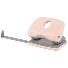 Дырокол Welle-2 с пласт верхом, 20 листов, Pastelini, розовый