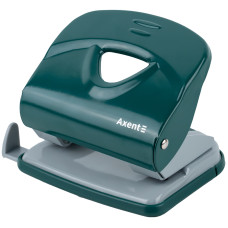 Дырокол Exakt-2 металлический, 30 листов, Earth colors зелёный