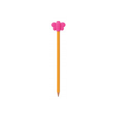 Гумка-насадка на олівець Butterfly, кольори асорті