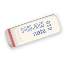 Ластик для олівця Milan Nata 620 20шт/уп