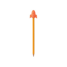 Гумка-насадка на олівець Rocket, кольори асорті