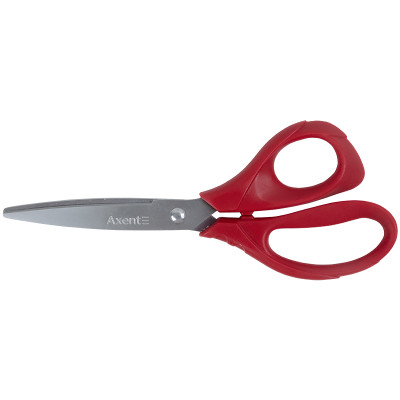 Ножиці Modern, 18 см, червоні - 6311-06-A Axent