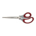 Ножиці Duoton Soft, 21 см, сіро-червоні - 6102-06-A Axent