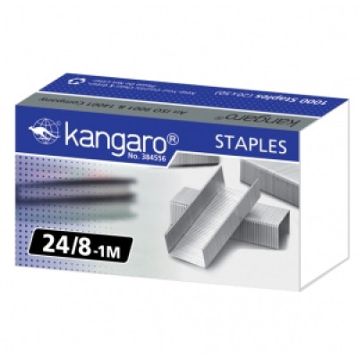 Скоби №24/8 30л 1000шт Kangaro - 22021 Kangaro