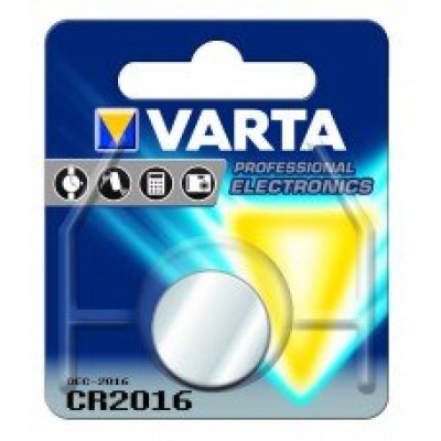 Батарейка VARTA CR 2016 lit. bl (1/10) 6572
