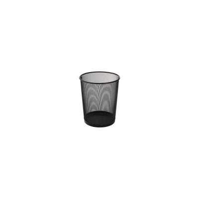 Корзина 10 л круглая металлическая черная - O36310-01 Optima