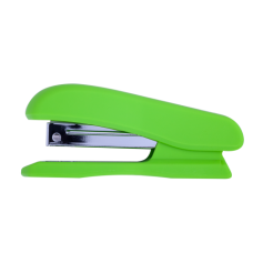 Степлер пластиковый, RUBBER TOUCH, 20 л., (скобы №24; 26), 127х54х33 мм, светло-зеленый