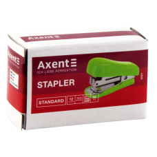 Степлер канцелярский №10/5 Axent Standard 4221-01-A, пластиковый, 12 листов, чёрный