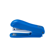 Степлер пластиковый (круглый), JOBMAX, 10 л., (скобы №10), 90x39x24 мм, синий