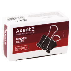 Биндер Axent 4402-A, 25 мм, 12 штук, черный