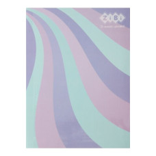 Блокнот PATTERN, А-5, 64 арк., кліт., ітгр. обкл., мат. лам.+Уфлак, KIDS Line, блакитний