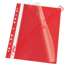 Скоросшиватель пластиковый с перфорацией А4 Esselte 13585 красный