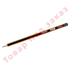 Олівець графітовий BLACK PEPS, B, без гумки MP.850024