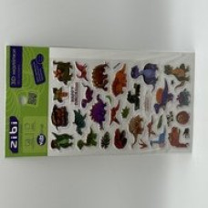 3D наліпки DINO baby мікс 23 см, Kids Line 3D наліпки DINO baby мікс 23 см, Kids Line