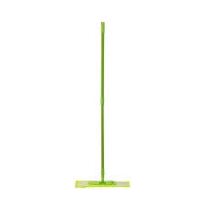 Швабра Flat Mop, GREEN, метал ручка, 70-120 см, 41*13 см