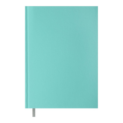 Книга записная OPTIMAL, А5, 64 л., клетка, бирюзовая, бум винил BM.25514101-06