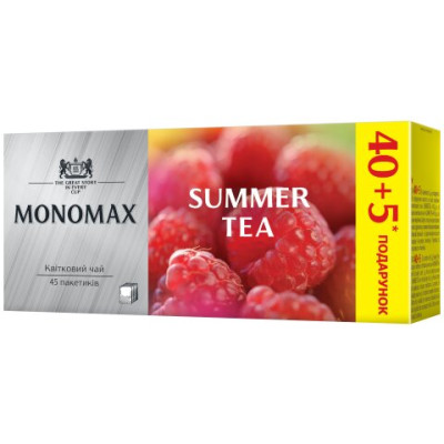Чай каркаде 2г*45, пакет, SUMMER TEA, МОNОМАХ - mn.76739 ПРОДУКТЫ ПИТАНИЯ