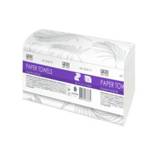 Рушники целюлозні Comfort V-скл., 200 шт., 23*21 см, 2-шар., білі PRO SERVICE