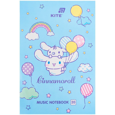 Тетрадь для нот А4, 20 л, CR