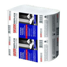 Рушники целюлозні Comfort Z-скл., 200 шт., 21*22.5 см,2-х шар., білі PRO SERVICE