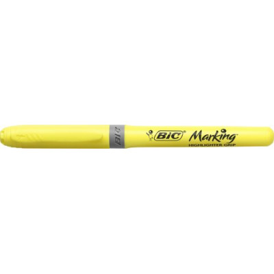 Текстовиділювач Гріп жовтий - bc811935 Bic