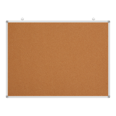Дошка коркова, 75x100 см, алюмінієва рамка