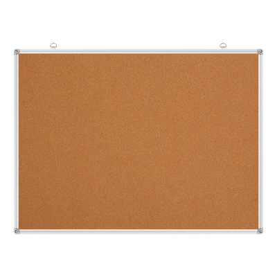 Дошка коркова, 75x100 см, алюмінієва рамка