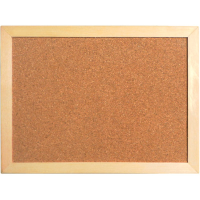 Доска пробковая, 45х60 см., деревянная рамка - 9601-A Axent