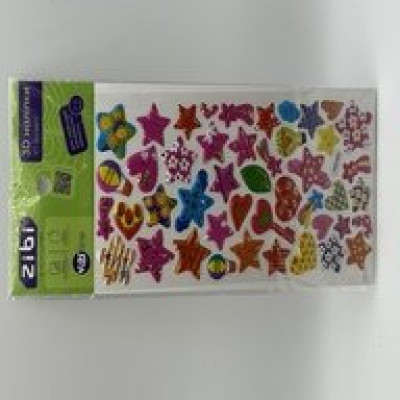 3D наліпки Зіркове кохання 23 см, KIDS Line