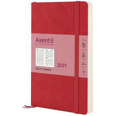 Щоденник 2027 Partner Soft Skin, 145*210, червоний
