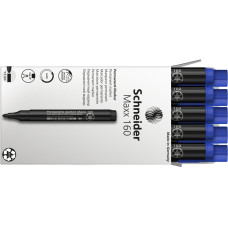 Маркер перманентный (спиртовой) SCHNEIDER MAXX 160 2-3 мм, синий