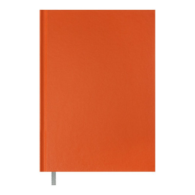 Книга записная OPTIMAL, А5, 64 л., клетка, оранжевая, бум винил BM.25514101-11