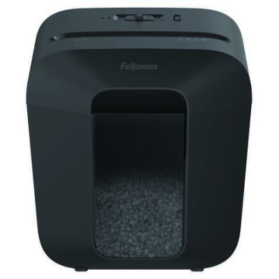 Знищувач Fellowes LX25M Mini-Cut, 6 аркушів, фрагменти 4х12 мм, кошик 11,5 літрів f.U4170601