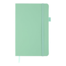 Книга записна ETALON 125*195, 96 арк., линия, обкл. штучна шкіра, м´ятний