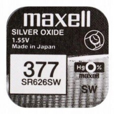 Батарейка Maxell 377(626) 6132