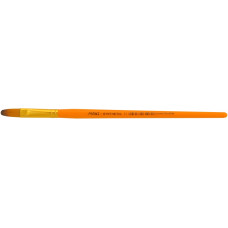 Пензель овальний № 11, синтетичний ворс, коротка ручка