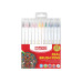 Фломастеры-кисточки REAL BRUSH, 12 цветов, линия 0,5-6 мм - MX15232 Maxi