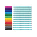 Фломастеры SCHNEIDER COLORINA  B (линия 2,2 мм), 12 цветов S193092